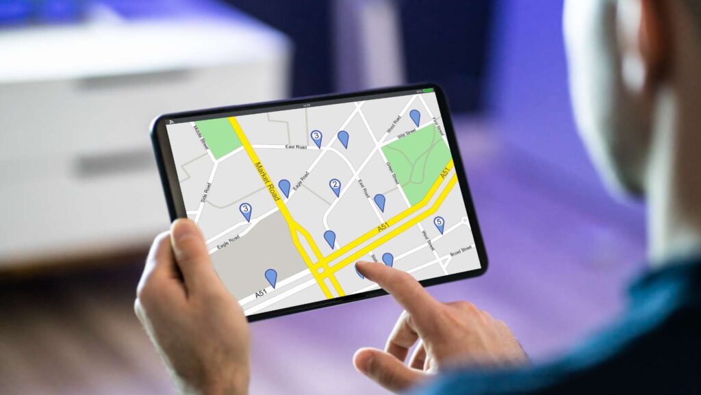 Online GPS Location Map Search