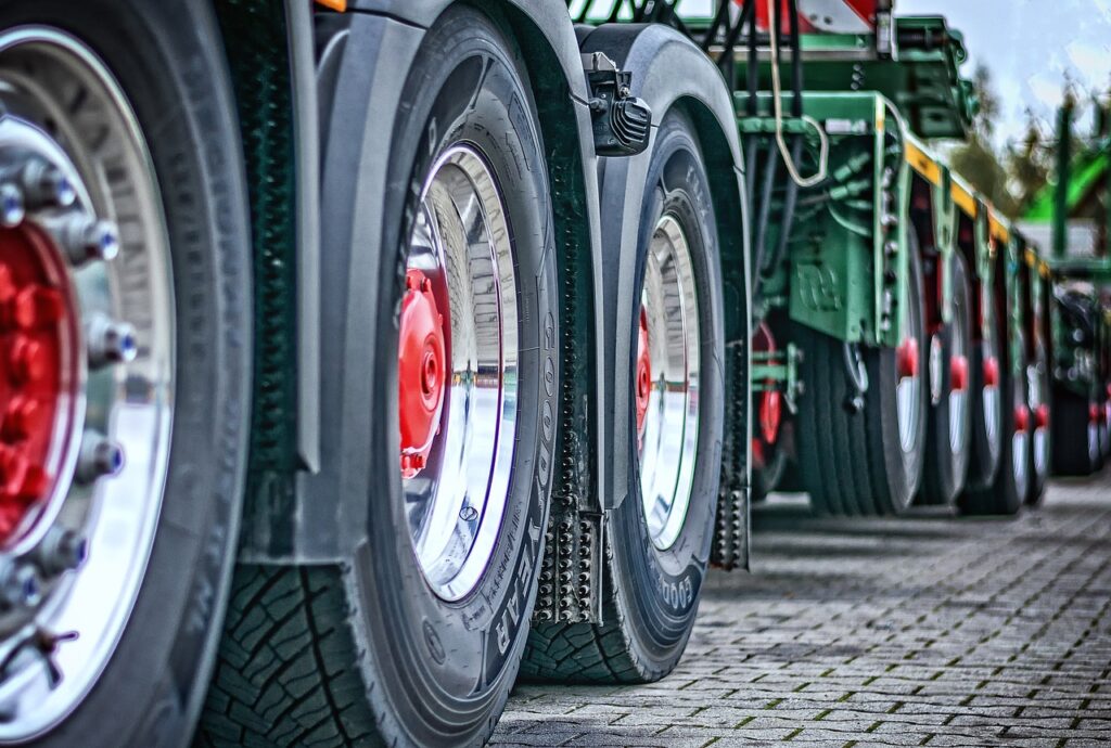 truck, heavy load, carrier